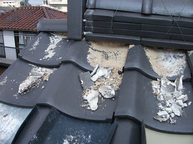 取り直し工事が基本の漆喰